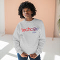 Premium crew neck sweatshirt with fleece fabric