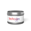 Vanilla bean soy wax candle in elegant container